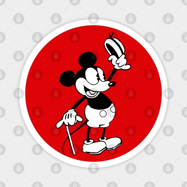 Steamboat Willie. Valentine Couple Magnet by Megadorim